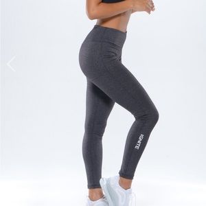 Ignite Grey Yoga Workout Pants NWT